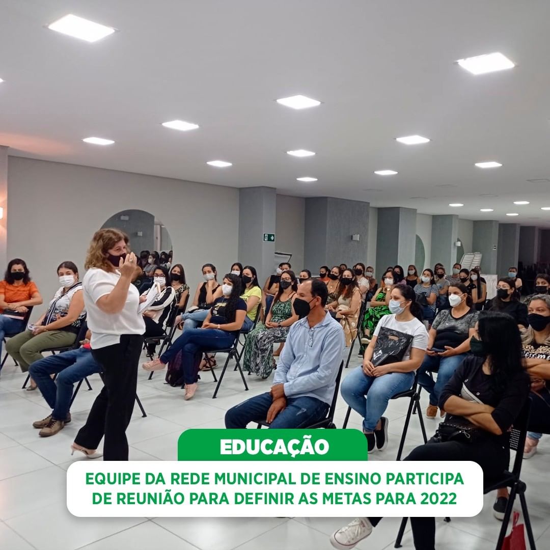 REUNIÃO REDE MUNICIPAL DE ENSINO 