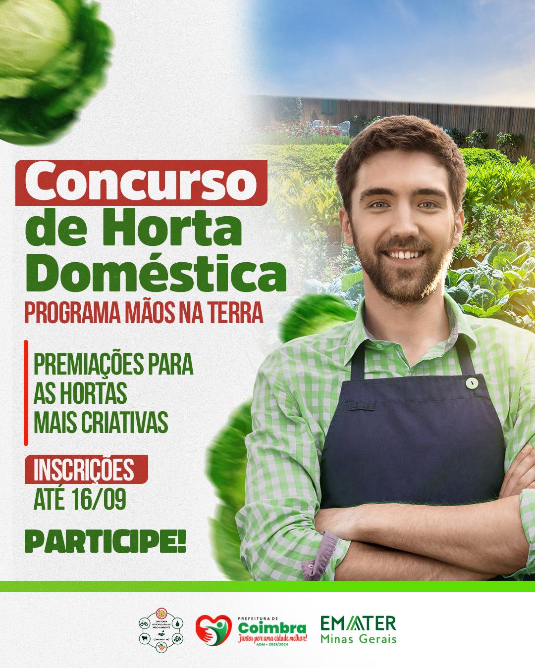 MÃOS NA TERRA