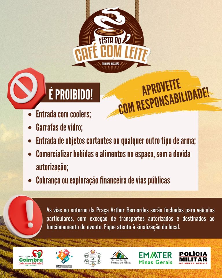 FESTA DO CAFÉ COM LEITE