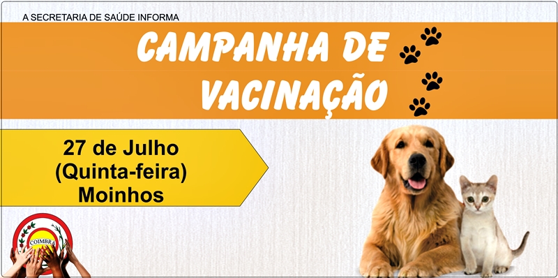 CAMPANHA DE VACINAÇÃO: Moinhos