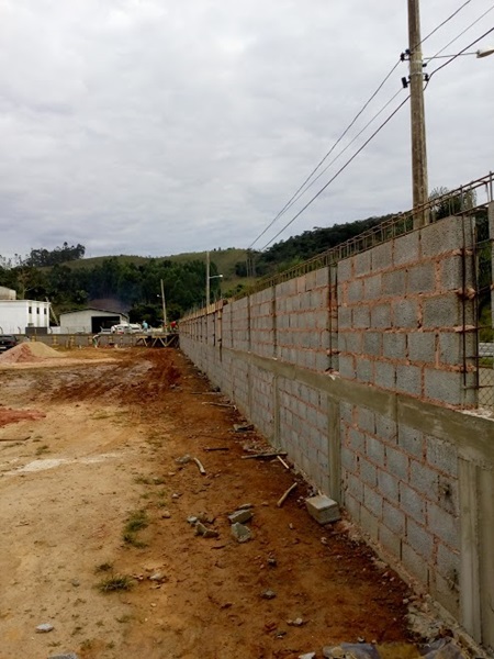 Construção da Futura Garagem Central