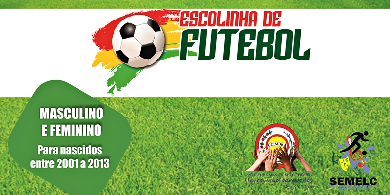 Escolinha de futebol - masculino e feminino