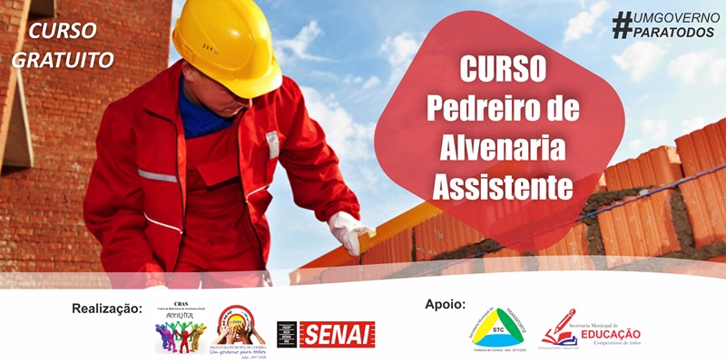 Curso: Pedreiro de Alvenaria Assistente