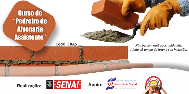 Curso de Pedreiro Assistente de Alvenaria
