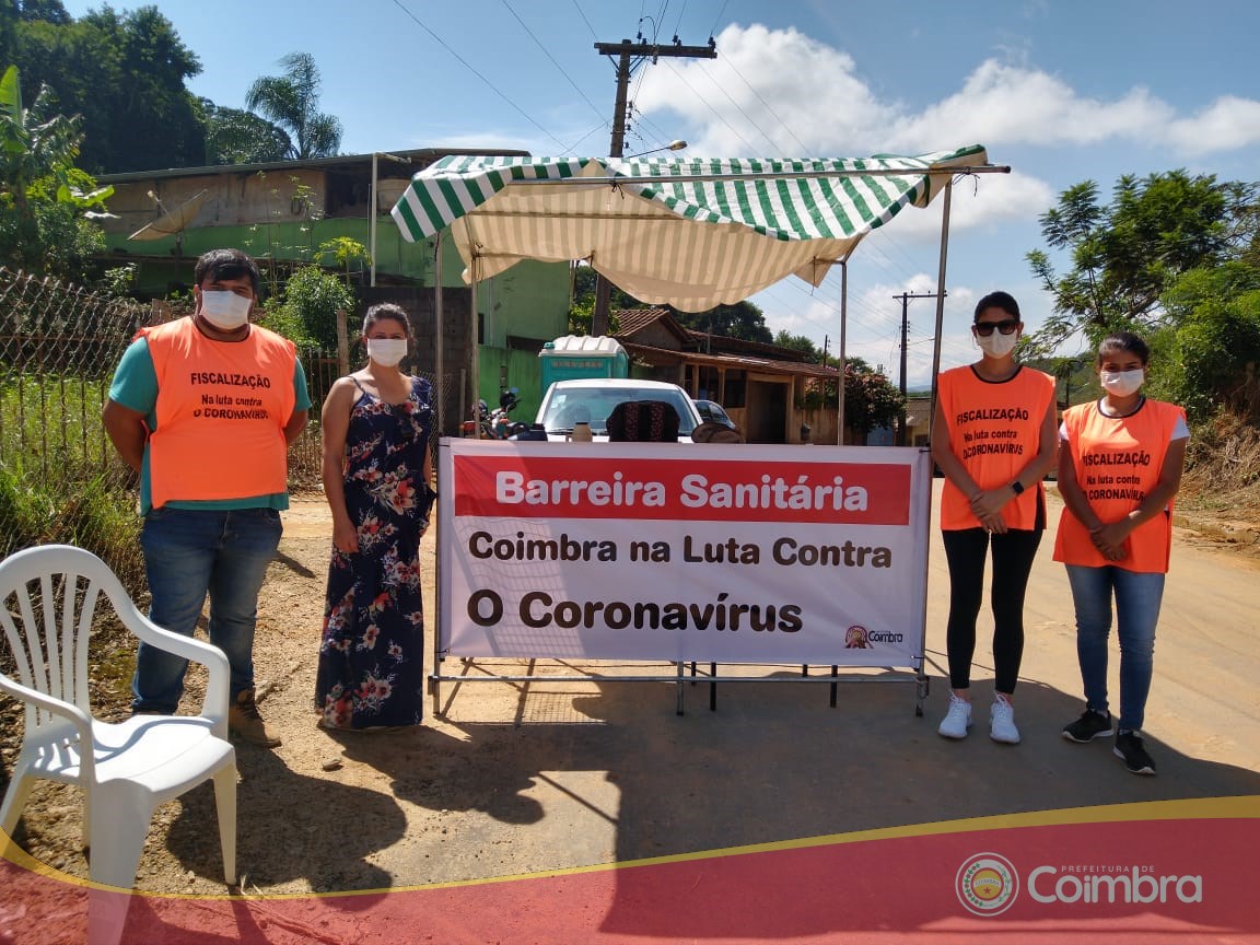 Município implanta barreira sanitária com orientações de prevenção ao novo coronavírus