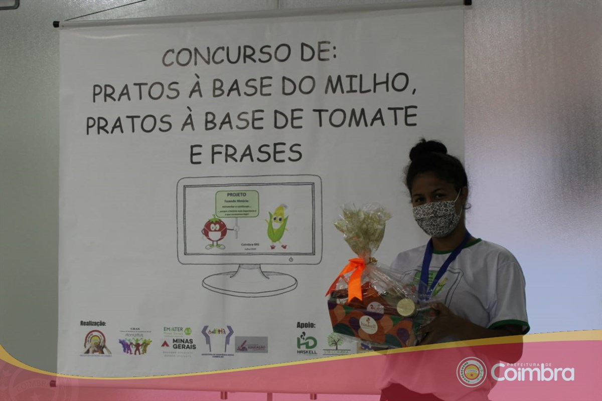 Prêmios são entregues para vencedores dos Concursos de Frases e de Pratos à Base de Milho e Tomate