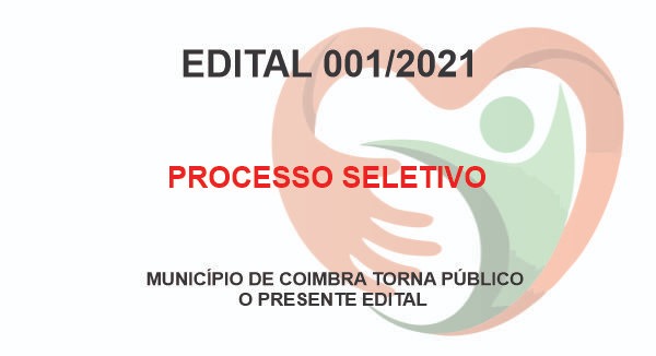 Errata de Edital de Convocação - Processo Seletivo 001/2021