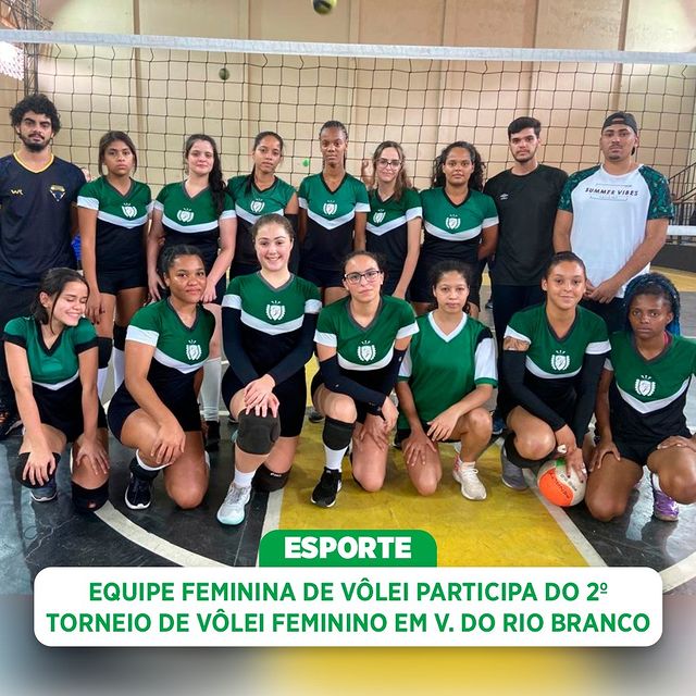 2º TORNEIO DE VÔLEI FEMININO EM VISCONDE DO RIO BRANCO