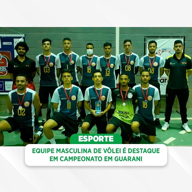 TIME MASCULINO DE VÔLEI PARTICIPA DE CAMPEONATO EM GUARANI