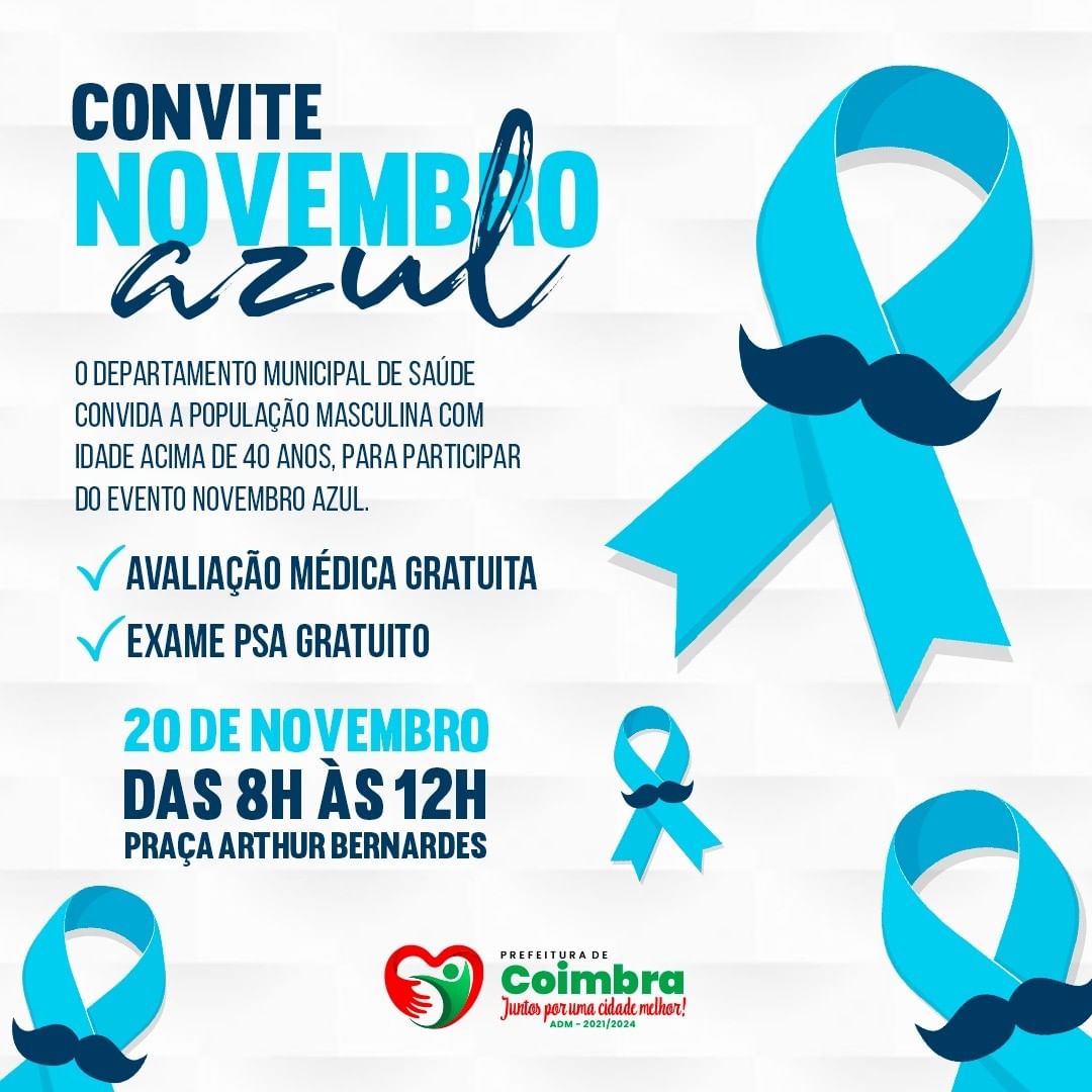 NOVEMBRO AZUL!