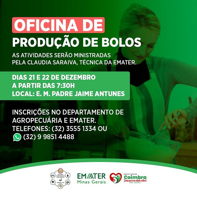 ?? Oficina de Produção de Bolos