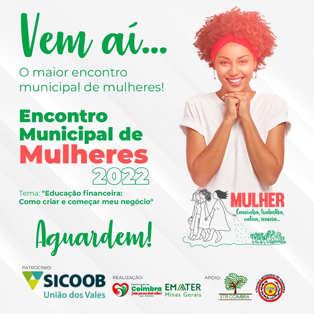 Vem aí o MAIOR Encontro Municipal de Mulheres!